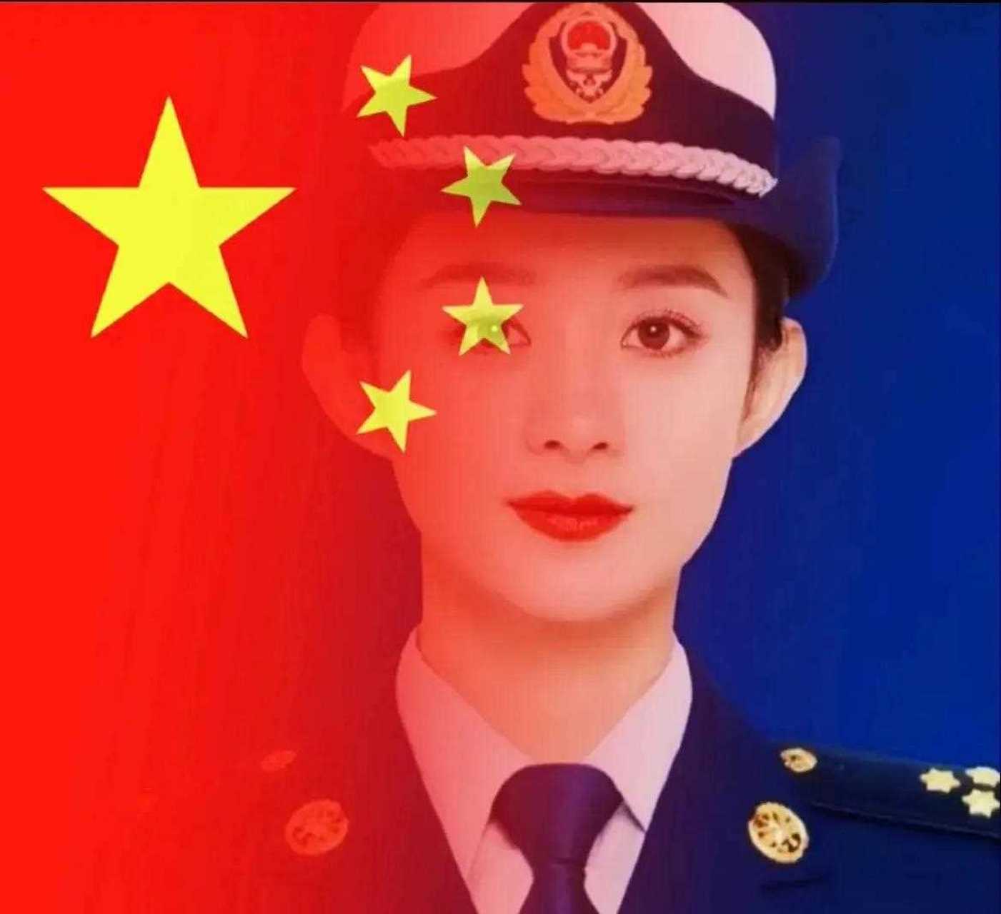 赵丽颖消防宣传公益使者, 最端庄的宣传员,[发怒] 一脸正气,[骷髅]