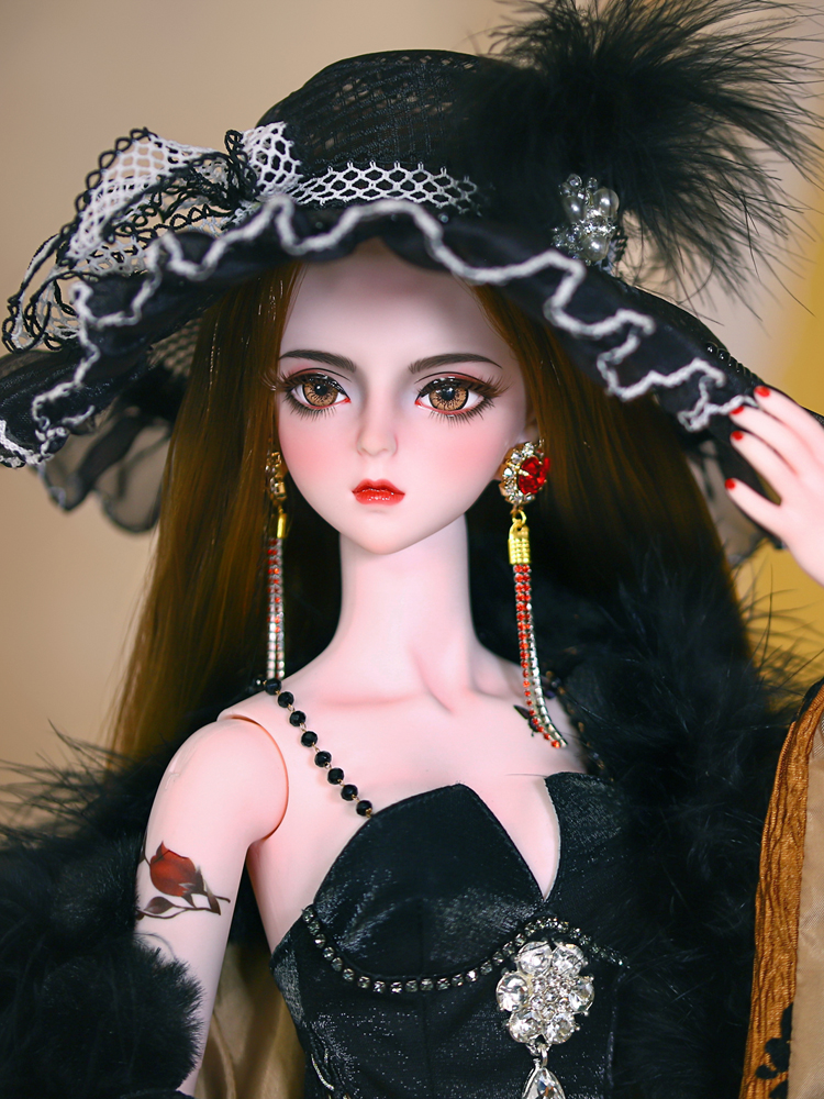 德必胜新款60cm洋娃娃"玫瑰"是一款集美观,实用,趣味于一身的玩具