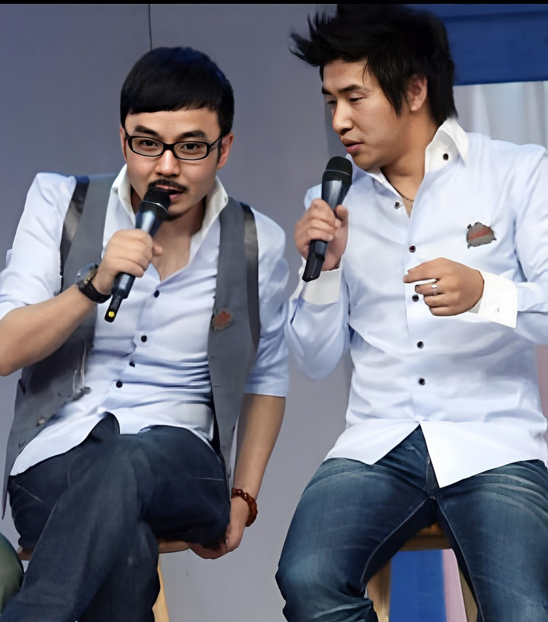 2008年,欧弟甚至和汪涵齐名,他们是《天空向上》中的两颗星.