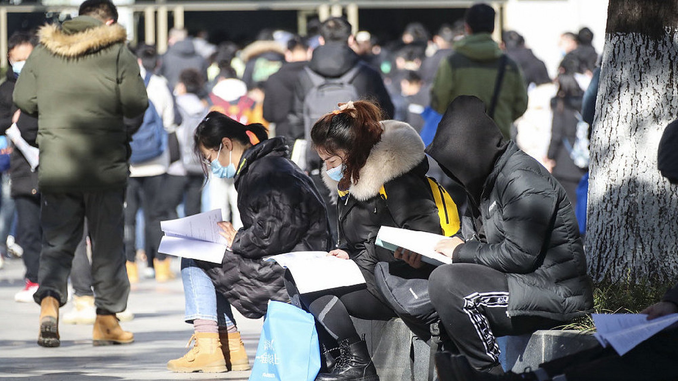 年轻人考公是图安逸吗# 2014年1月17日中午,我曾做客人民微博"大智汇