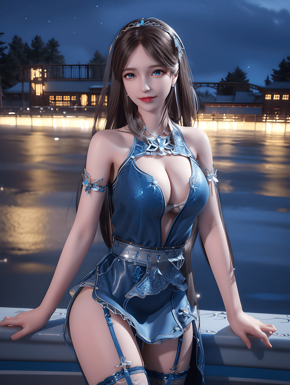 ai绘画 | 斗罗大陆·宁荣荣,丰满梨形身材系列.