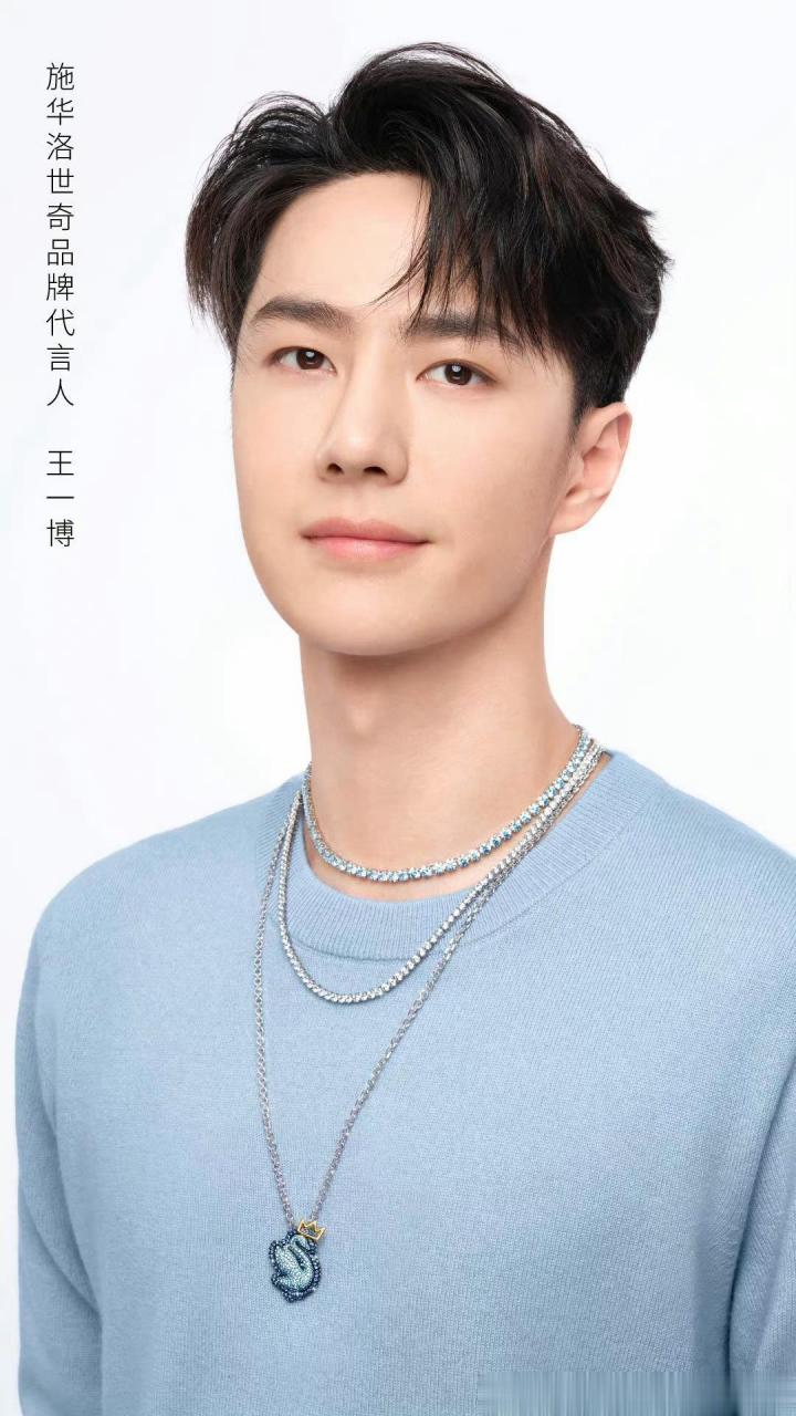 施华洛世奇品牌代言人王一博# 20230506王一博swarovski pop swan