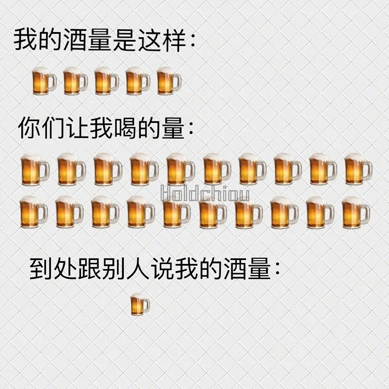 这就是我的酒量,太难了.[笑哭]