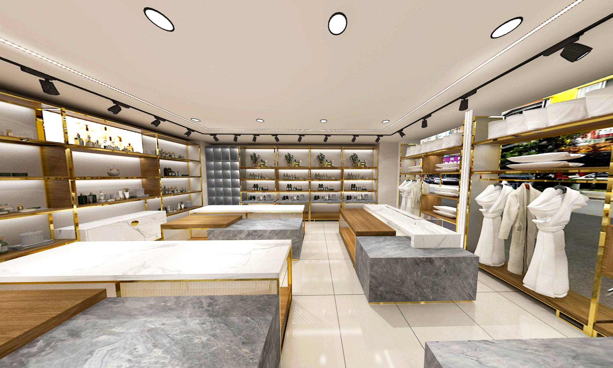 酒店用品展厅设计——好的设计让客户选择总是络绎不绝,能让顾客一目