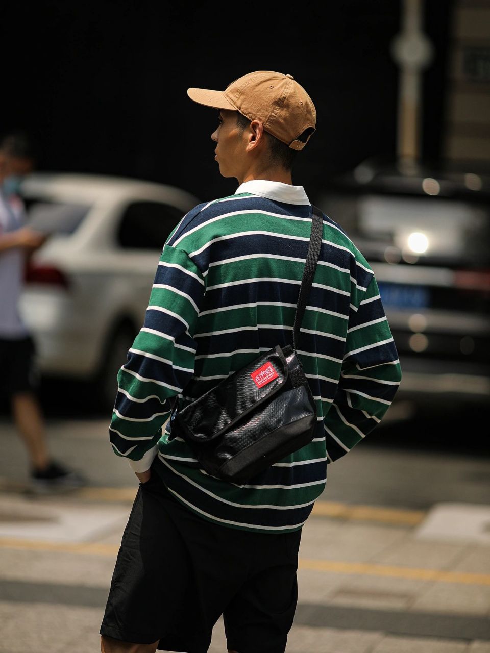 单车与少年cityboy复古派穿搭 男生条纹穿搭 复古风配色  搭配日系