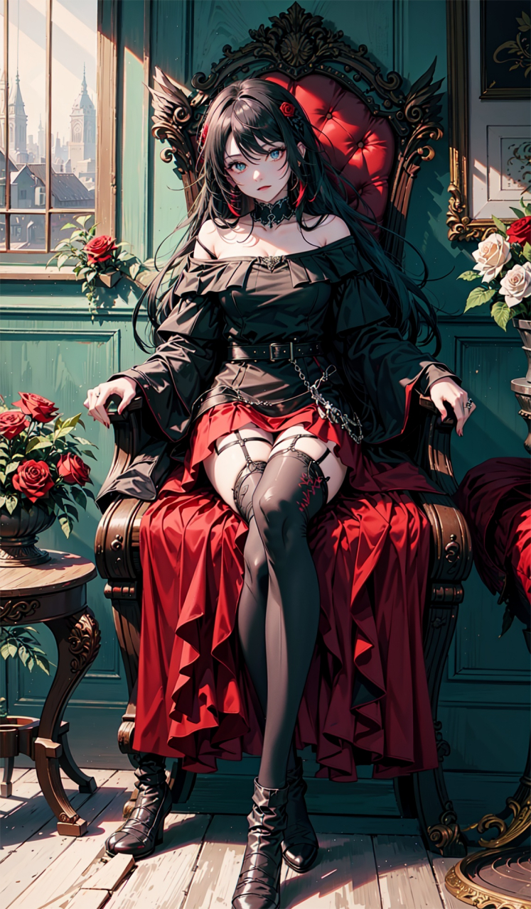 臣服于女王的脚下吧