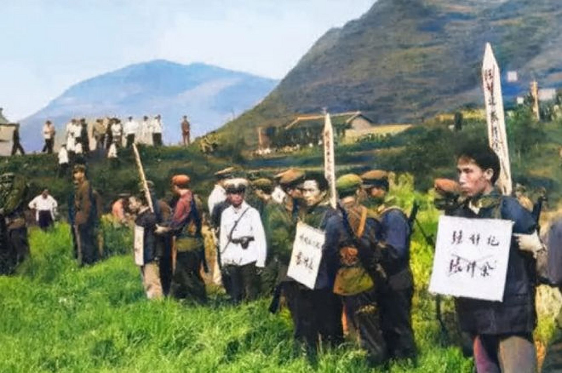 1983年,几名年轻的死刑犯即将面临执行死刑的命运,他们被胸前挂着写着
