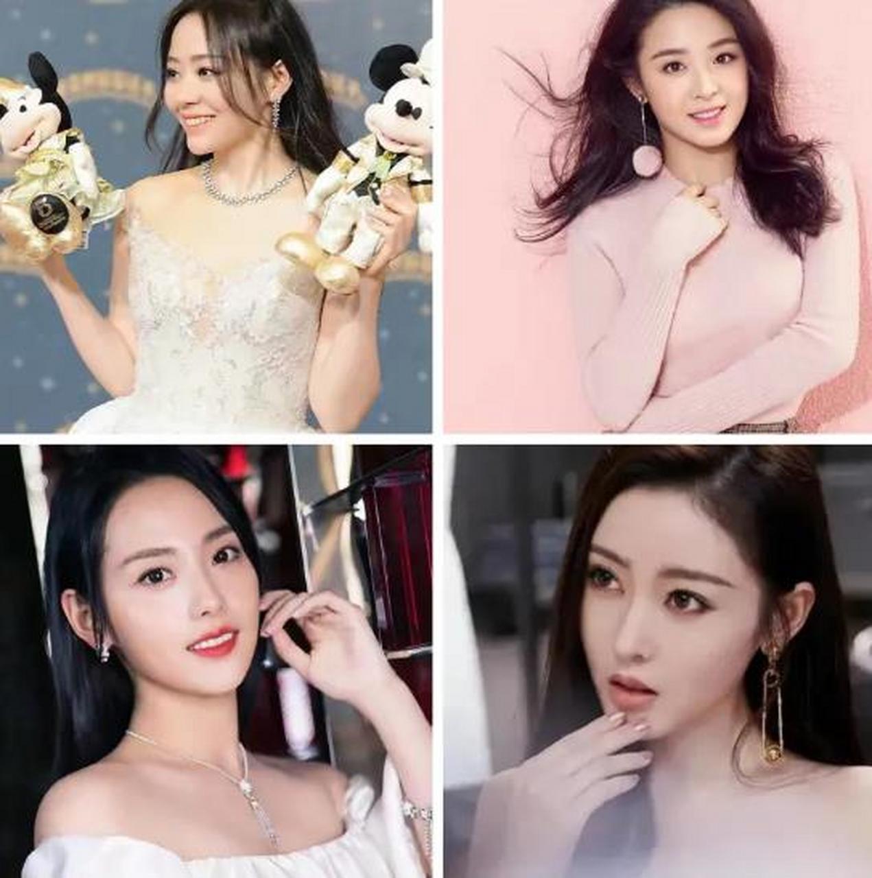 中国姓张的女明星图片