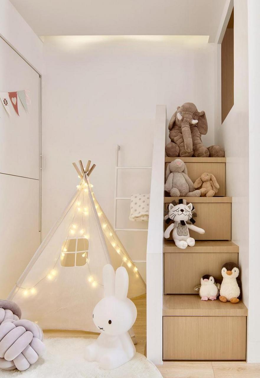 99%的孩子都喜欢的儿童房 树屋设计充分利用空间, 家长:别折磨我了,太