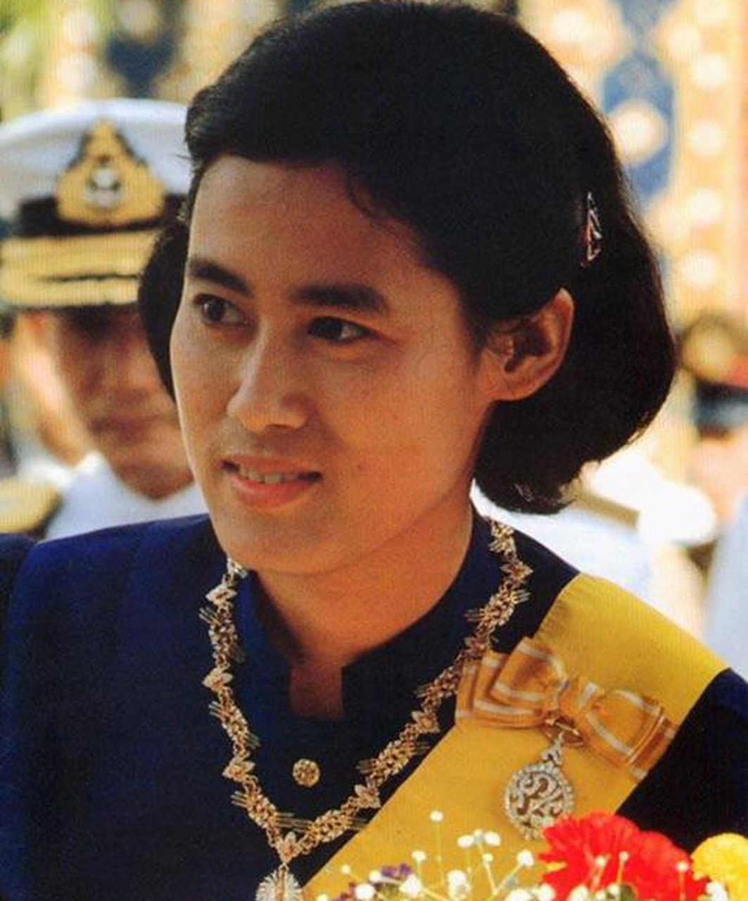 谁说诗琳通公主年轻时不是一个美人?