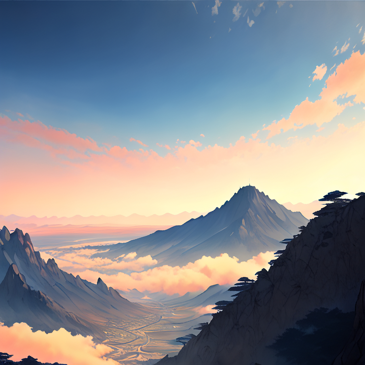 百度ai绘图黑科技#壁纸,微视图,古风绘画,中国风,描绘古诗词,古典美.