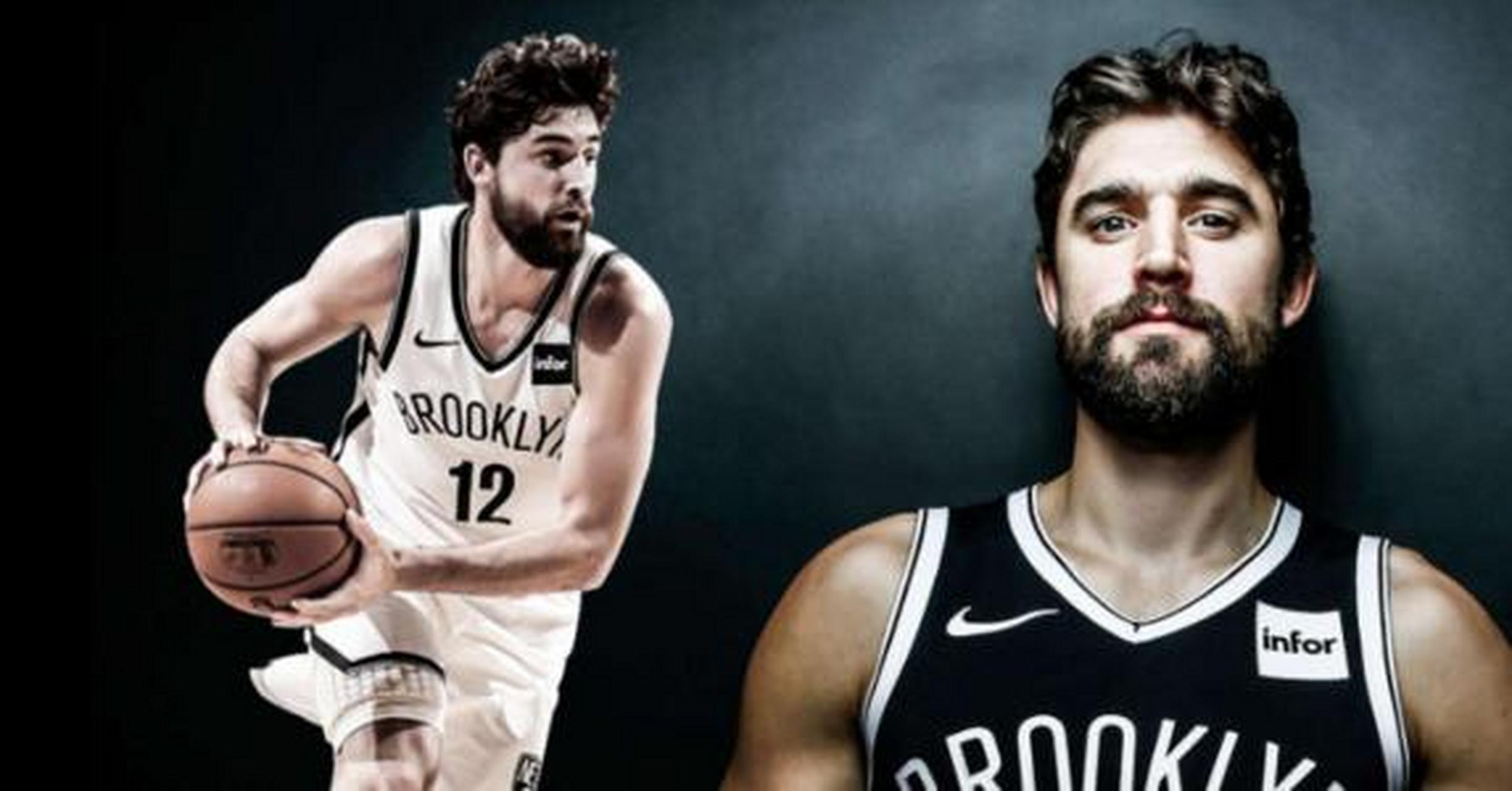 今日nba官方推特晒出一组篮网球员乔