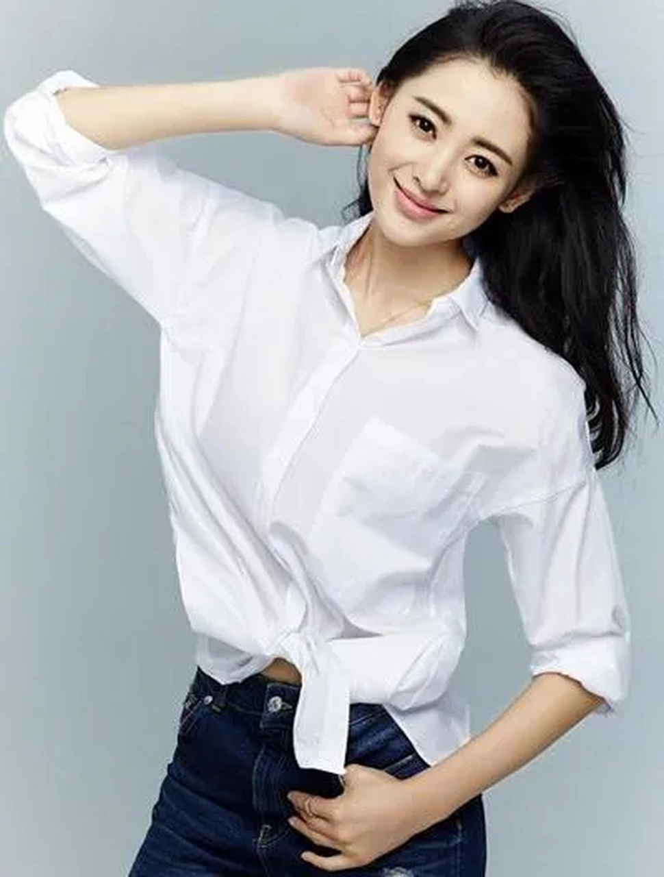 张天爱的好身材在女明星中是出了名的,曾经的她也因为身材有过烦恼,而