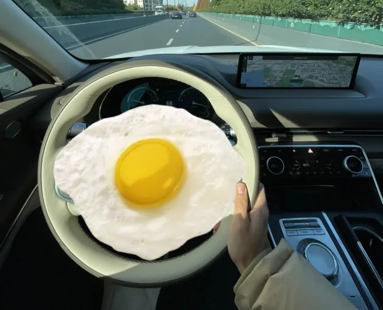 我喜欢这辆车的方向盘![大笑][大笑]#搞笑