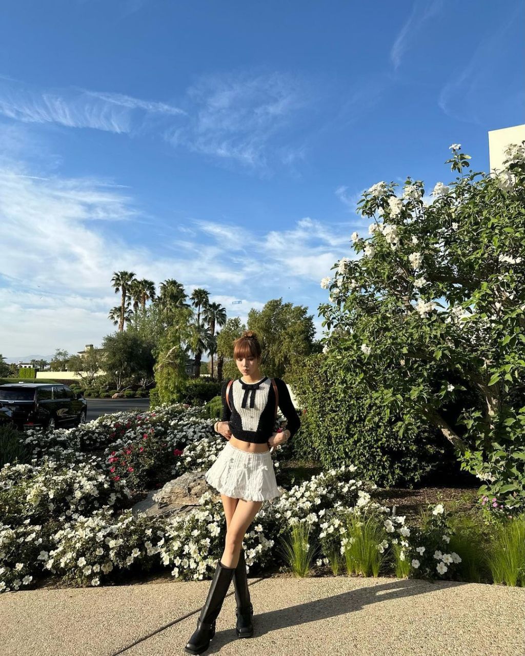 lisa和碧梨亲密合影 676767