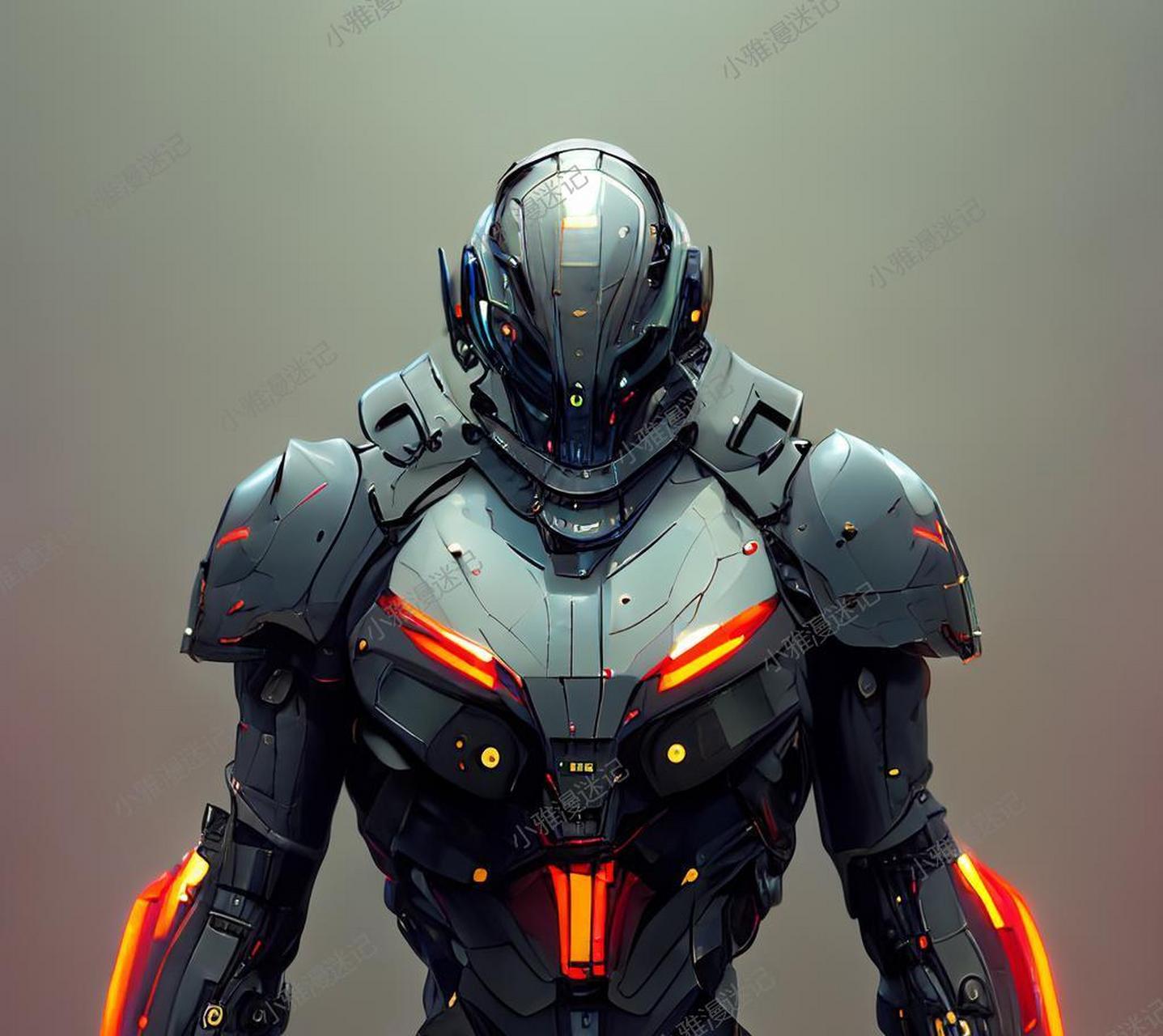 哇,这就是未来的机甲形态啊!