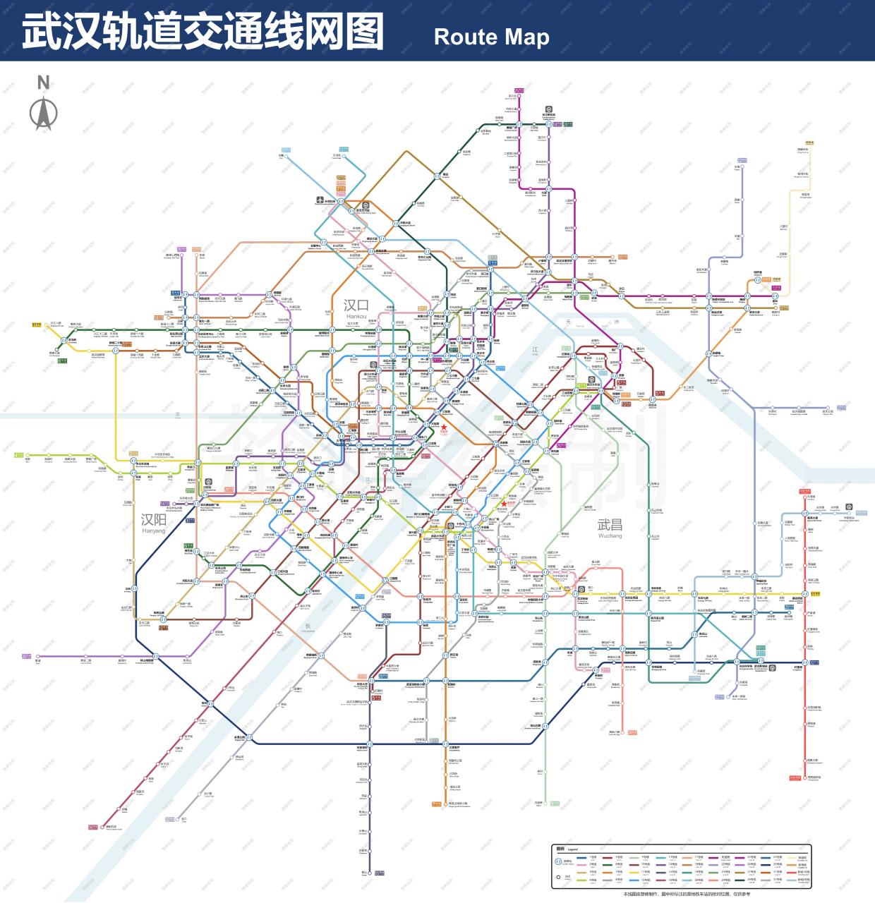 武汉地铁规划高清大图图片