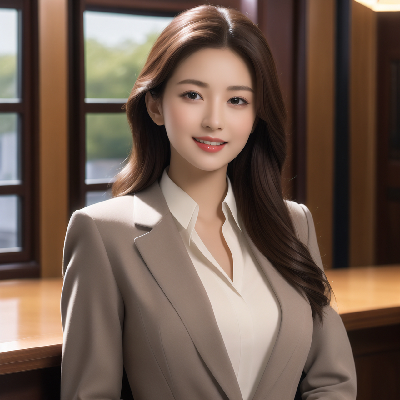 ai绘画# #ai二次元# 霸道女总裁之气质