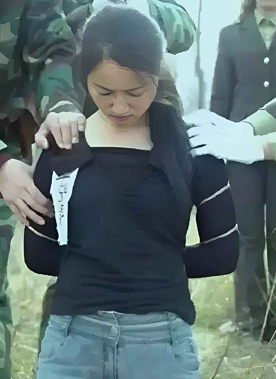 1994年,26岁的女毒贩牛晓秀在郊区的刑场被执行死刑!