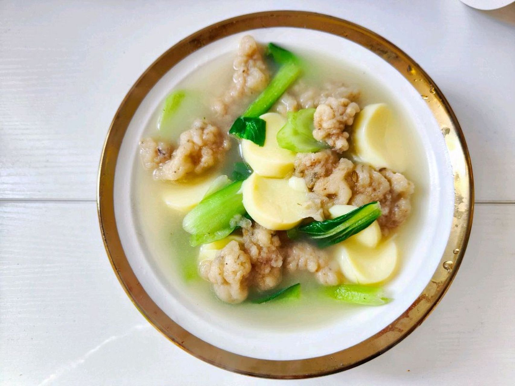 小酥肉汤——营养美味的健康快手汤 每逢 胖三斤, 过了,又到了努力