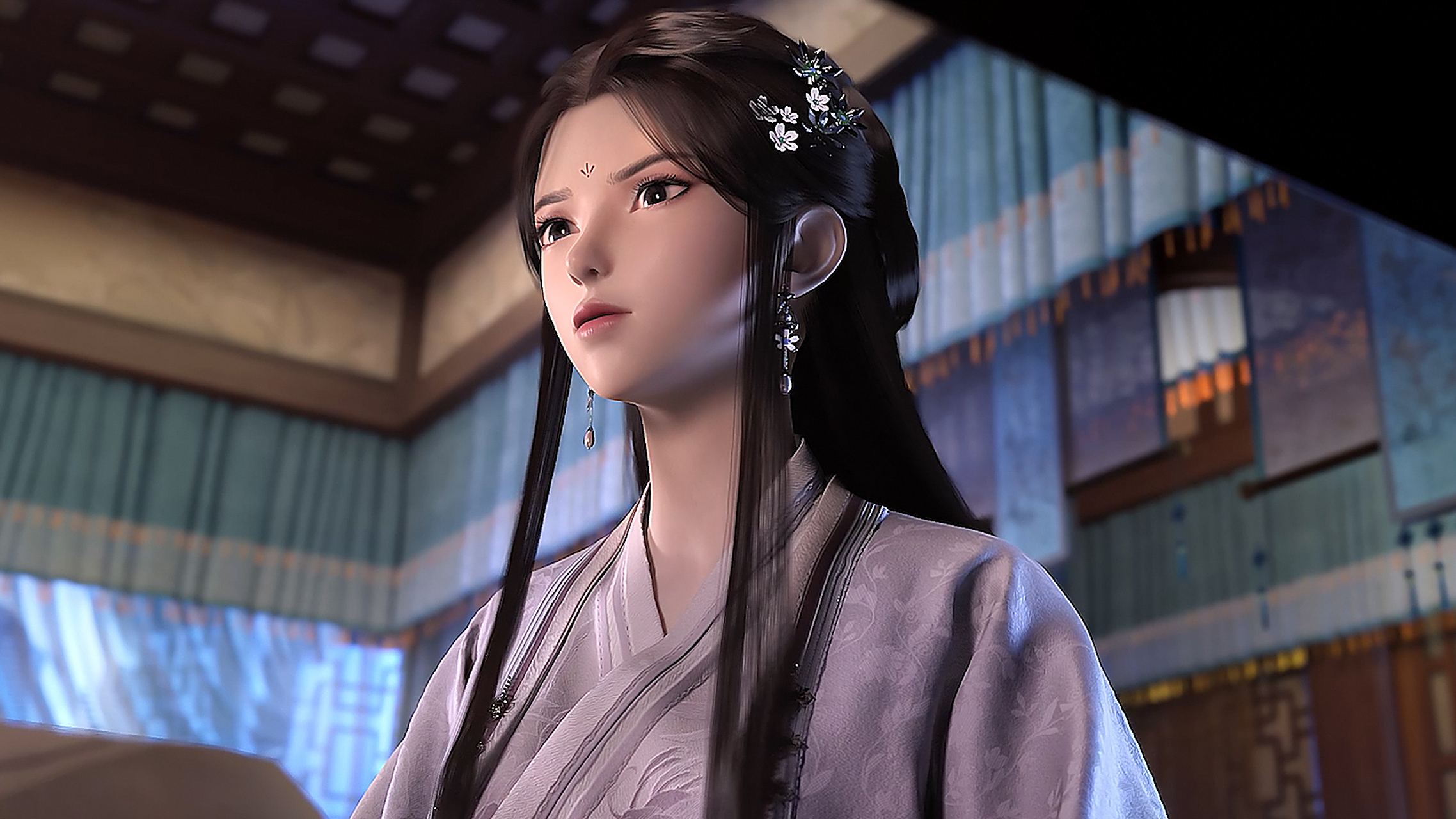 动漫壁纸|国漫新晋女神"苏檀儿":动画《赘婿》中的角色,男主宁毅的