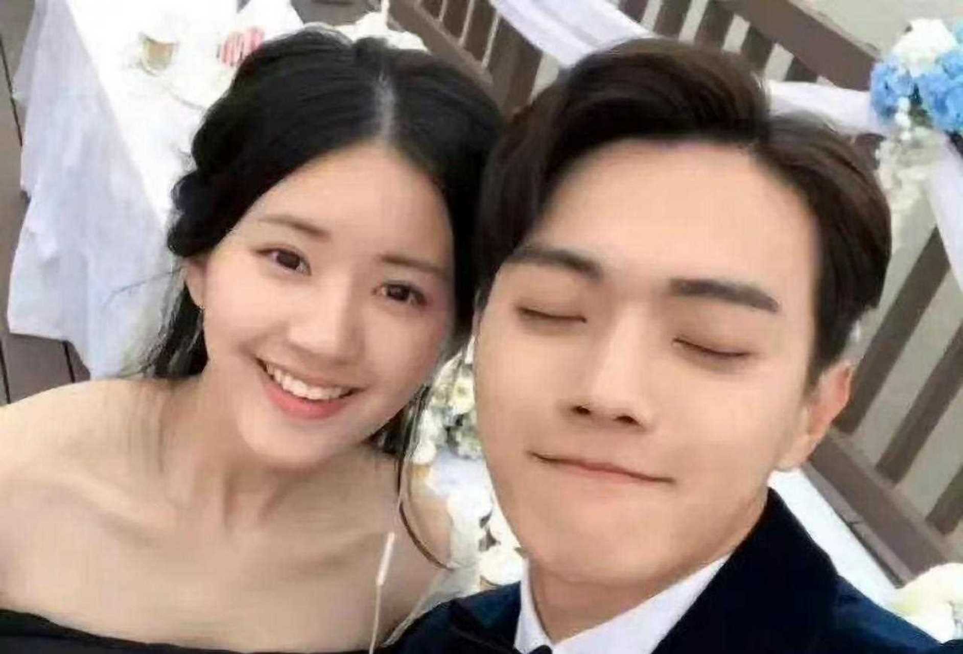 赵露思和许凯的婚纱照,俊男美女的合照好登对啊.