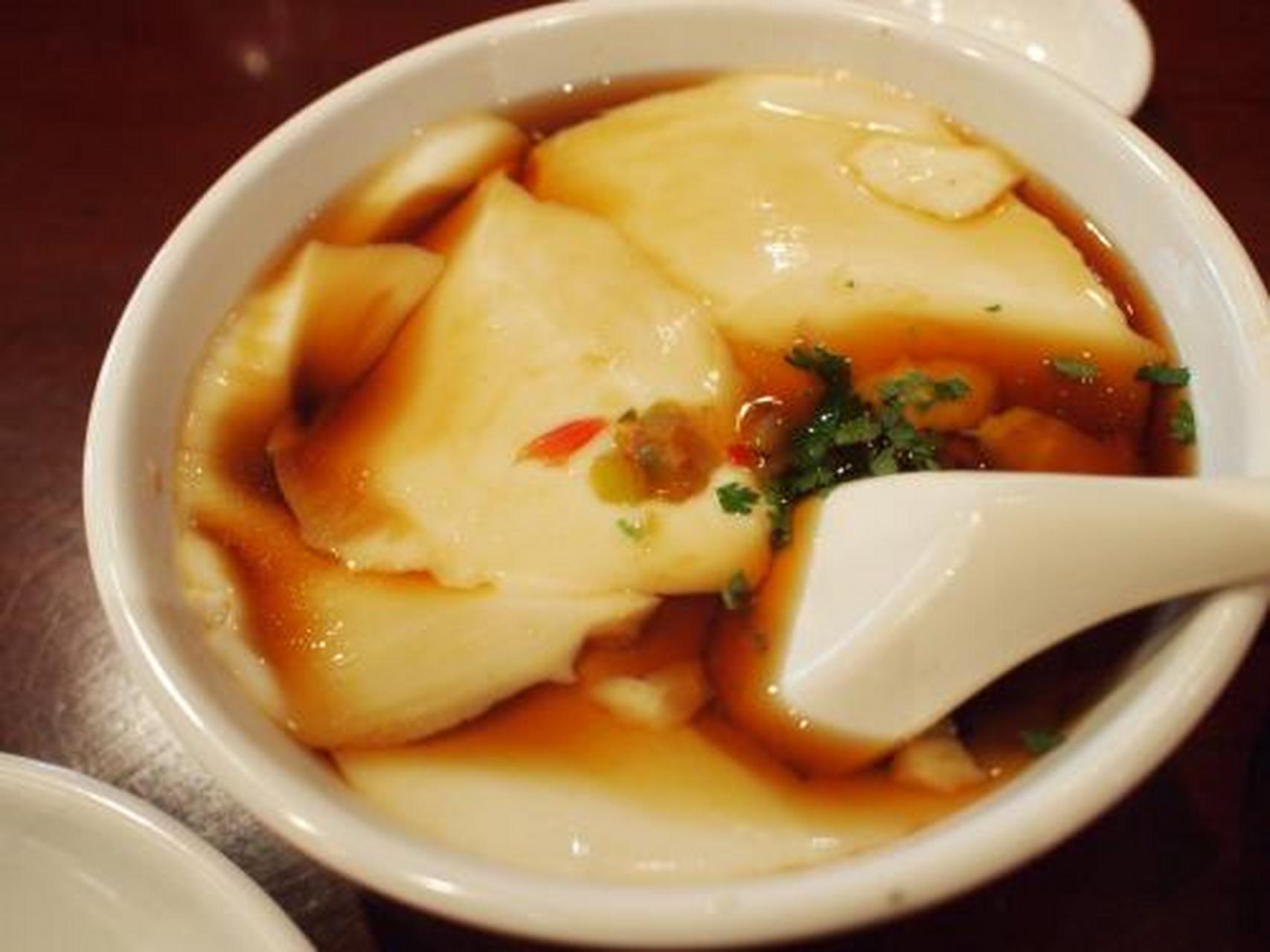 美食教程# 西施豆腐花:西施豆腐花,好吃到停不下.