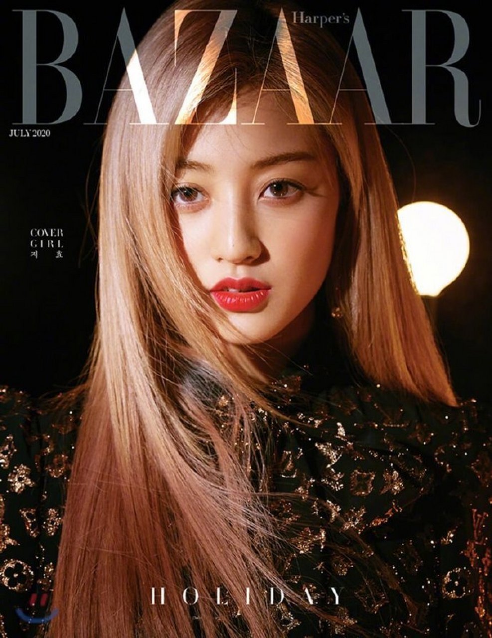 集美"炫"父大赛# twice超话 harpers bazaar korea july 2020.