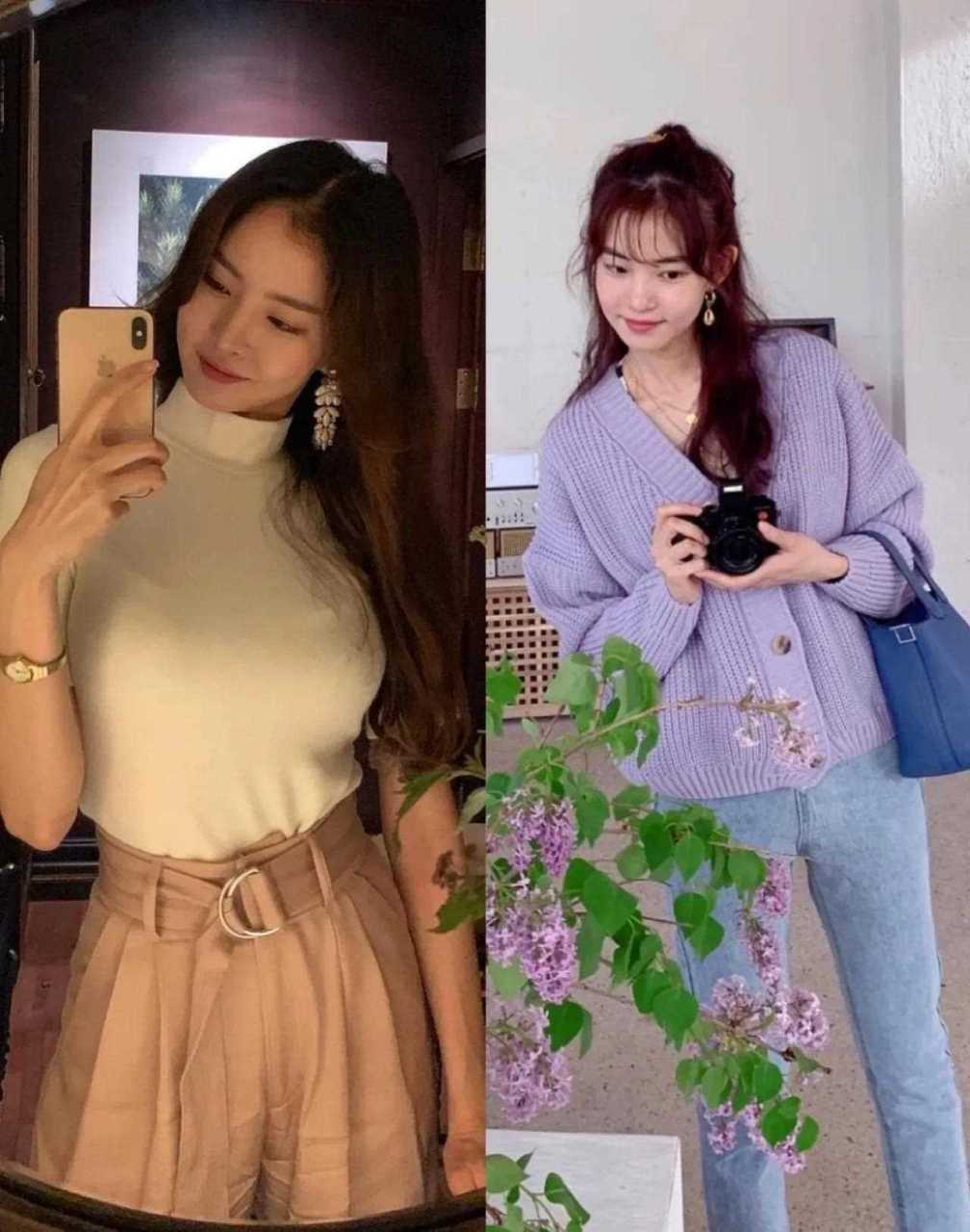 黄胜妍私服合集 风格多变,可性感,可酷飒,可温柔; 姐姐的身材也太好了