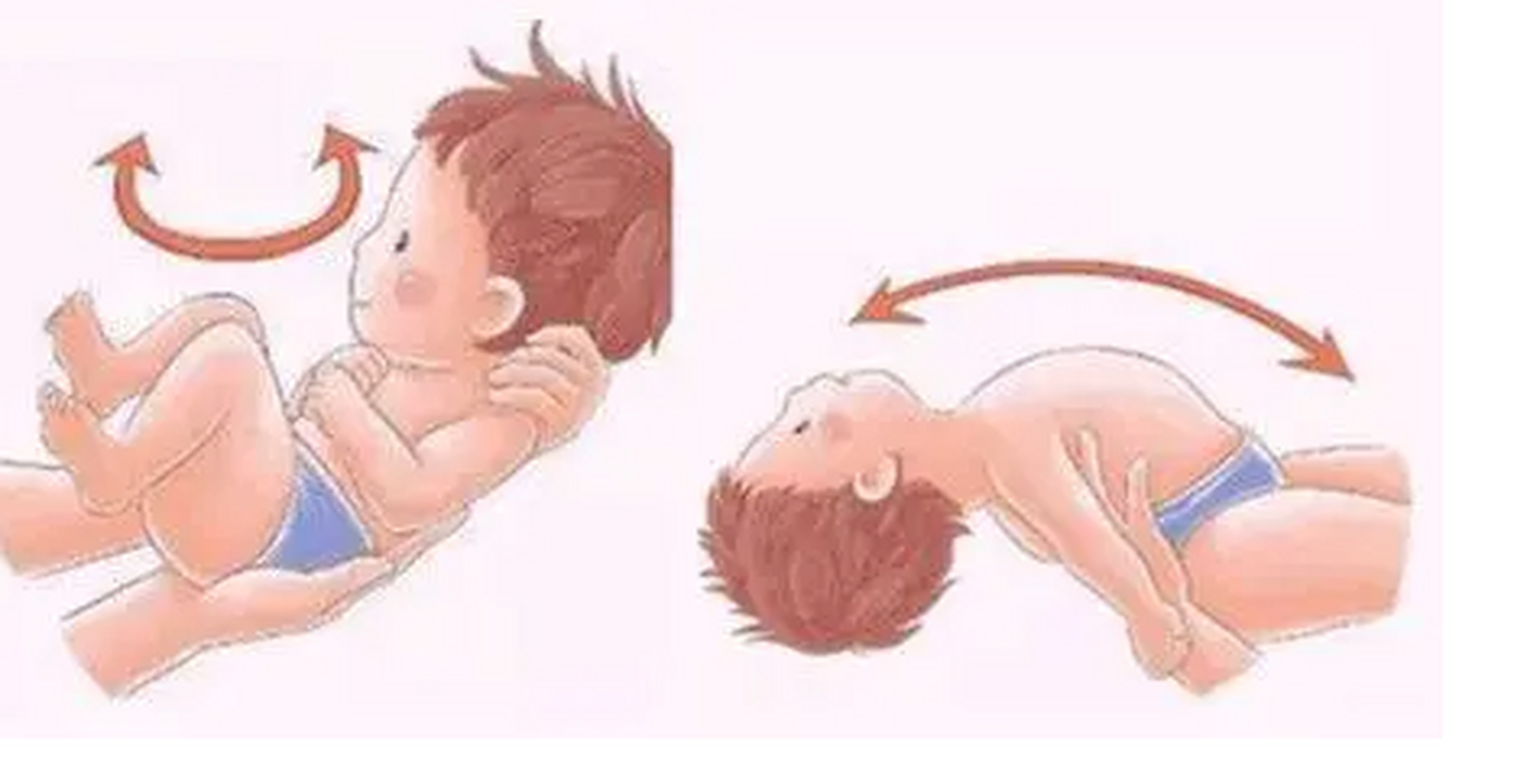 当你抱起宝宝时,是否发现宝宝的头使劲往后仰,身体也会用力挺直.