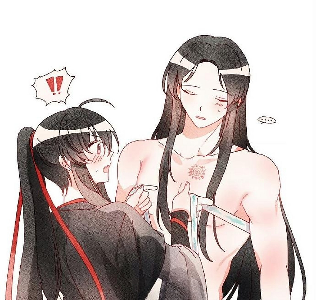 魔道祖师# 抹额新用法 twi:mjot_1141