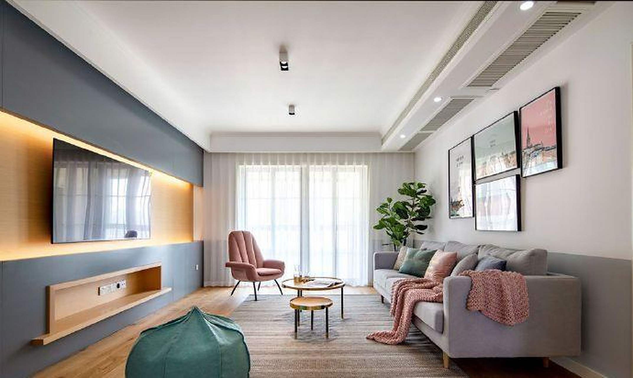 新装修的房子,忍不住晒一晒,太喜欢这种简约风了,加上让人眼前一亮的