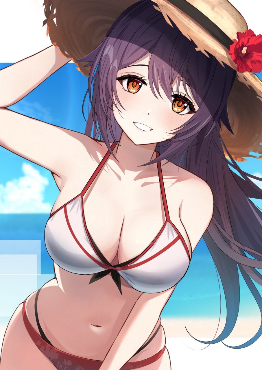 泳装少女 画师:sikimosh