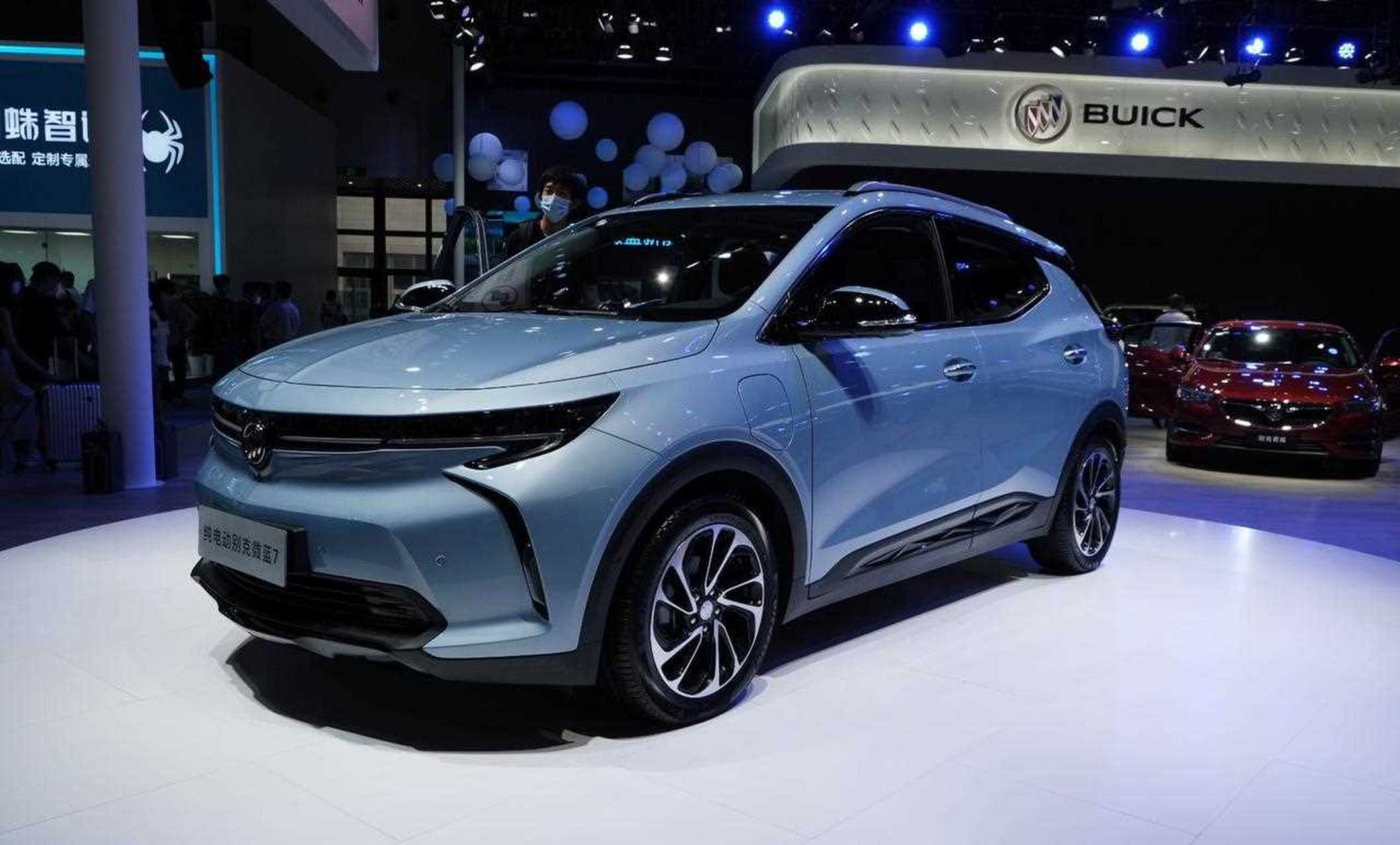 【带你看2020成都国际车展】别克旗下首款纯电动suv——别克微蓝7