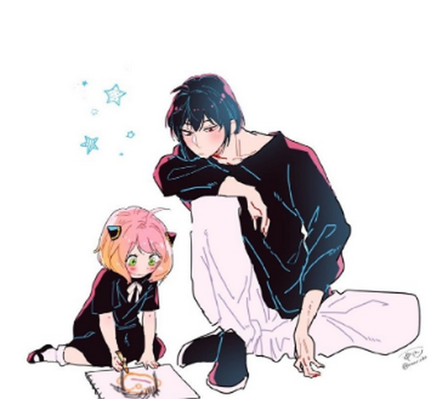 尤里和阿尼亚的日常 两人相处好有爱啊