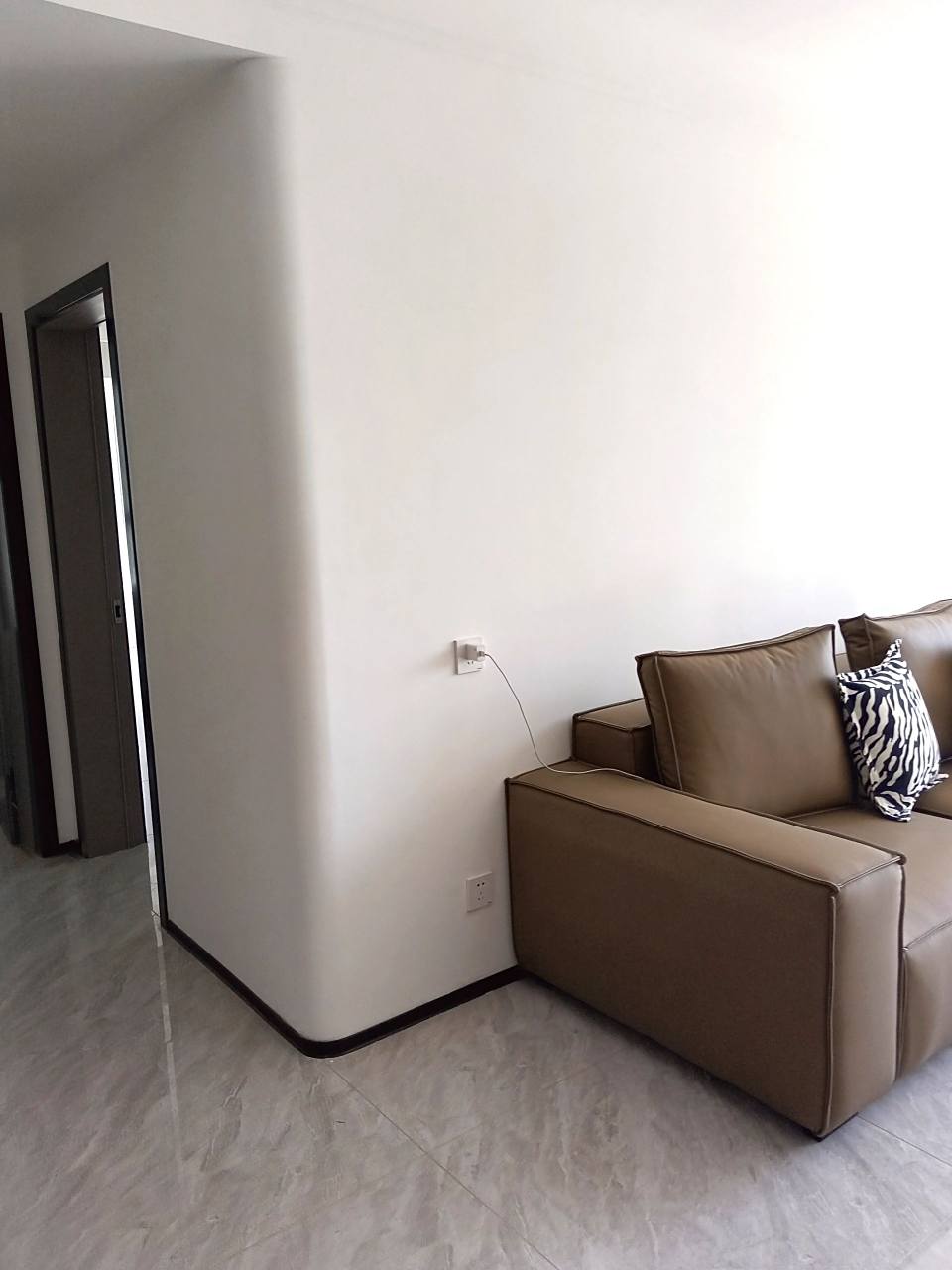 屋主说:全屋最让我喜爱的地方就是这个超棒的圆弧墙角!