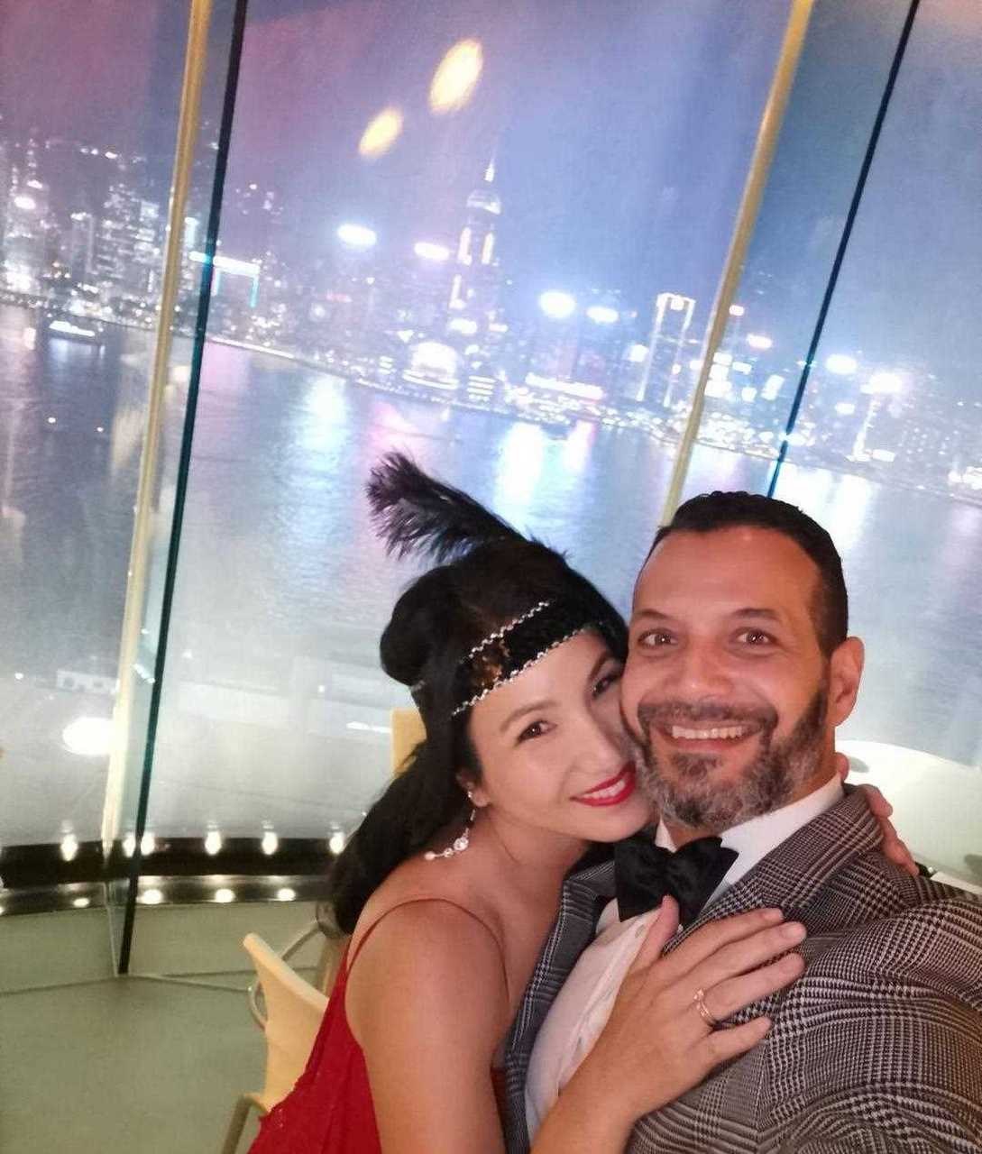 原子鏸分享生活近照,她和老公真的很恩爱