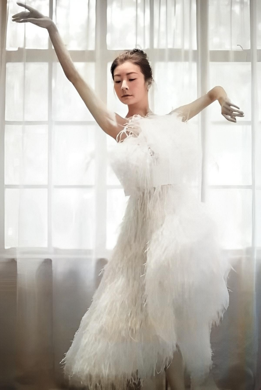 46岁的芭蕾舞演员·公主·谭元元终于结婚了!新郎不是她离婚的男人.