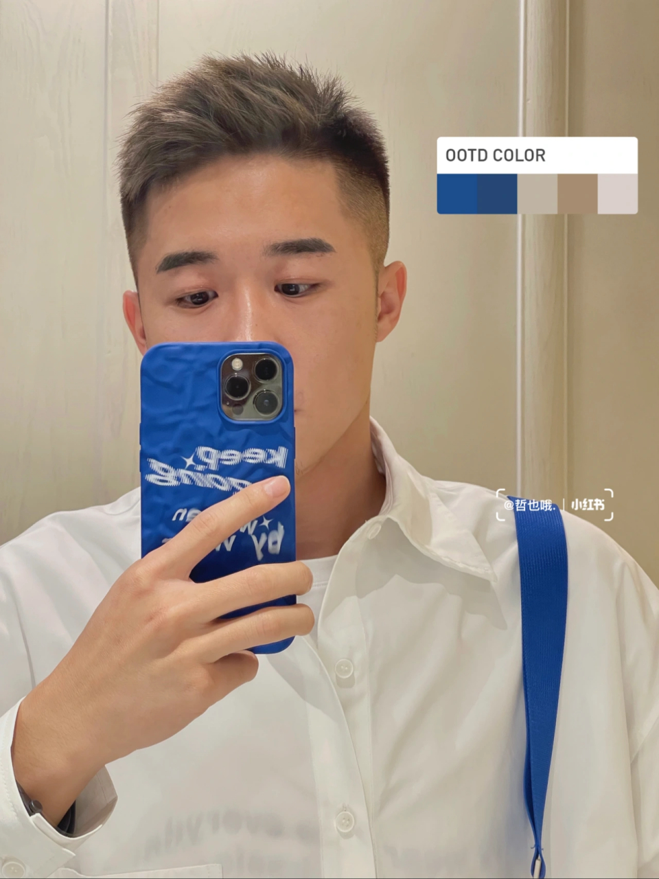 30多年终于染了一个超的颜色 ♂抹茶雾灰!