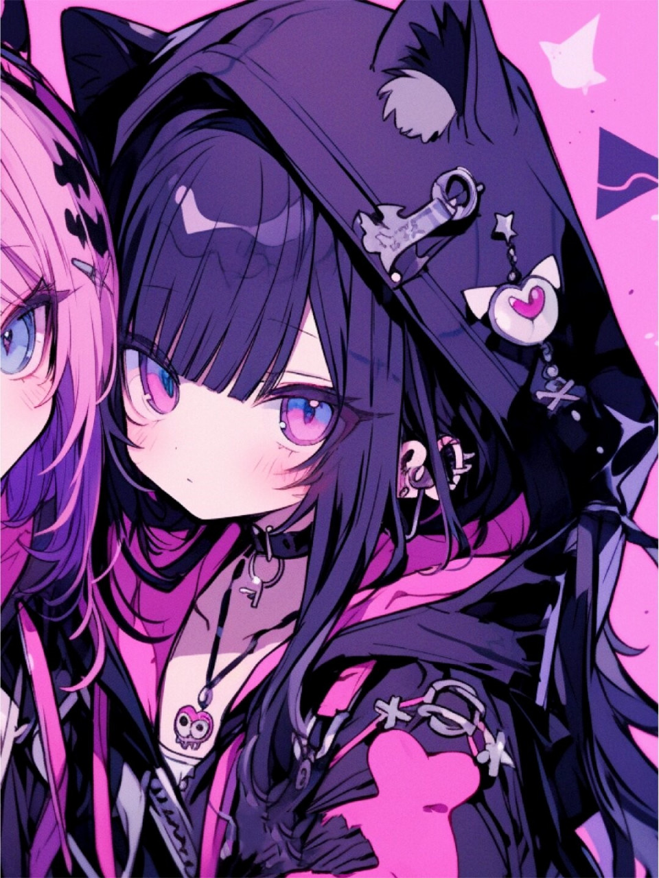 甜酷cp|库洛米女孩 闺蜜头像(一)  我们同样是初次体验人生,为何偏偏