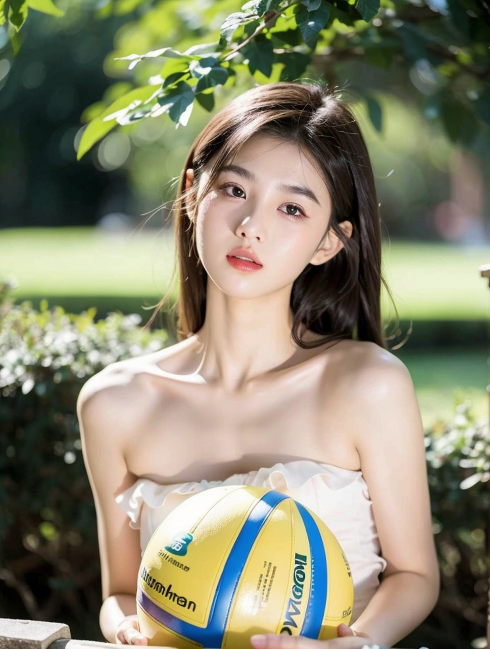 可人的美少女运动风人像写真#户外运动# #清纯甜美女孩# # #养眼美女