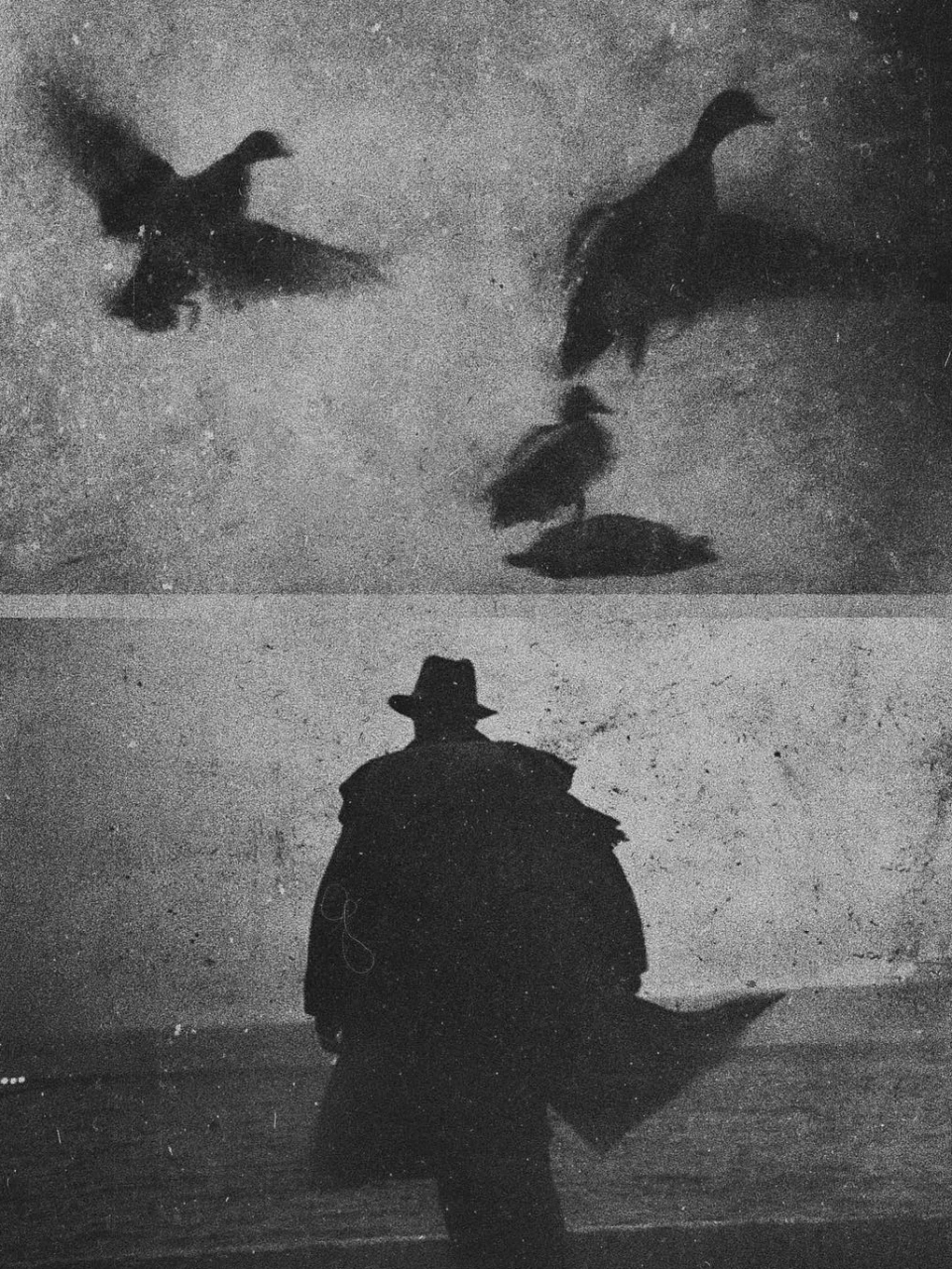 孤独空寂的黑白影像