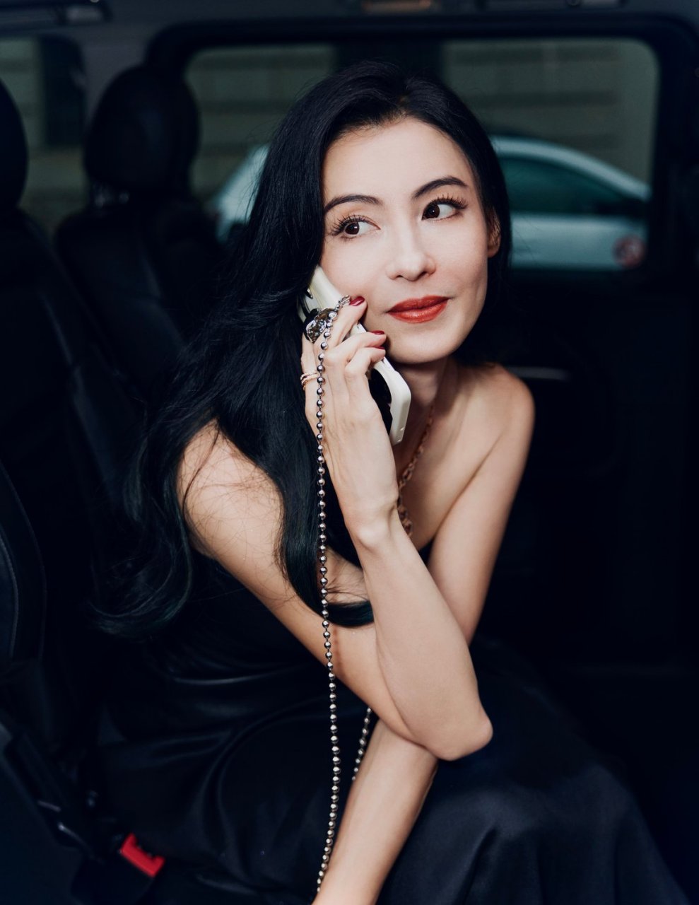 张柏芝 近日米兰时装周 路透照曝光,状态很好, 期待更多美图~#九月