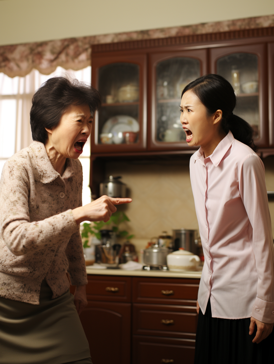 我一直觉得我的婆婆是个很好的人,直到有一天,我偶然听到了她和