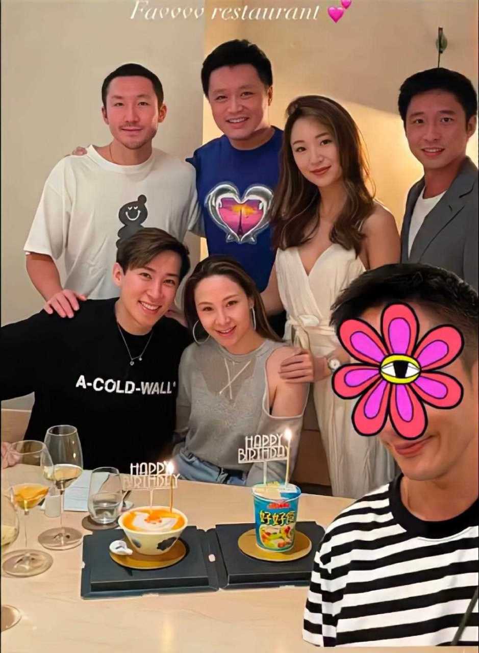 霍启山和众多阔少名媛聚会,身边女孩颜值超高 近日霍启山参加了一个