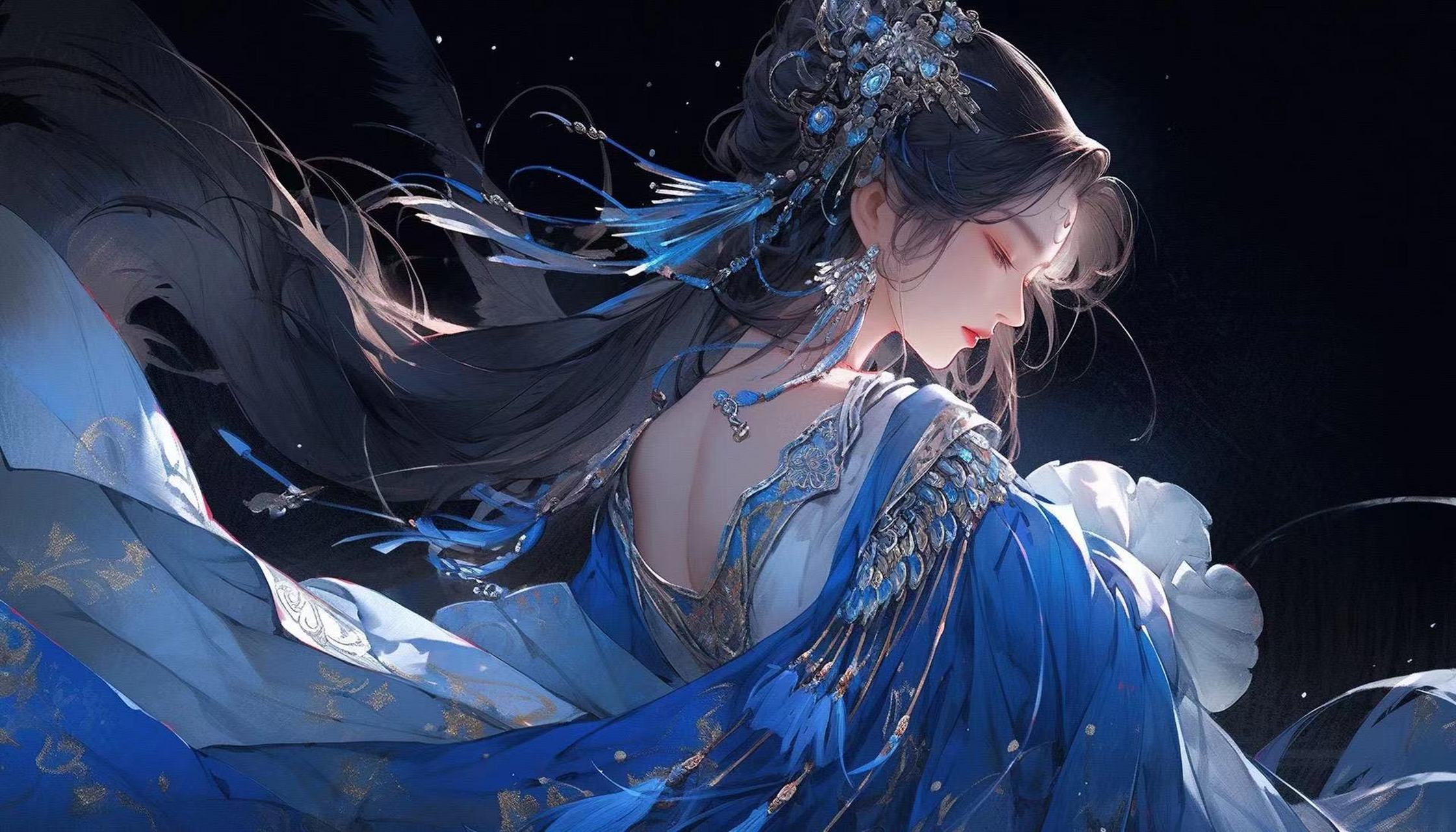 古风插画# #ai绘画