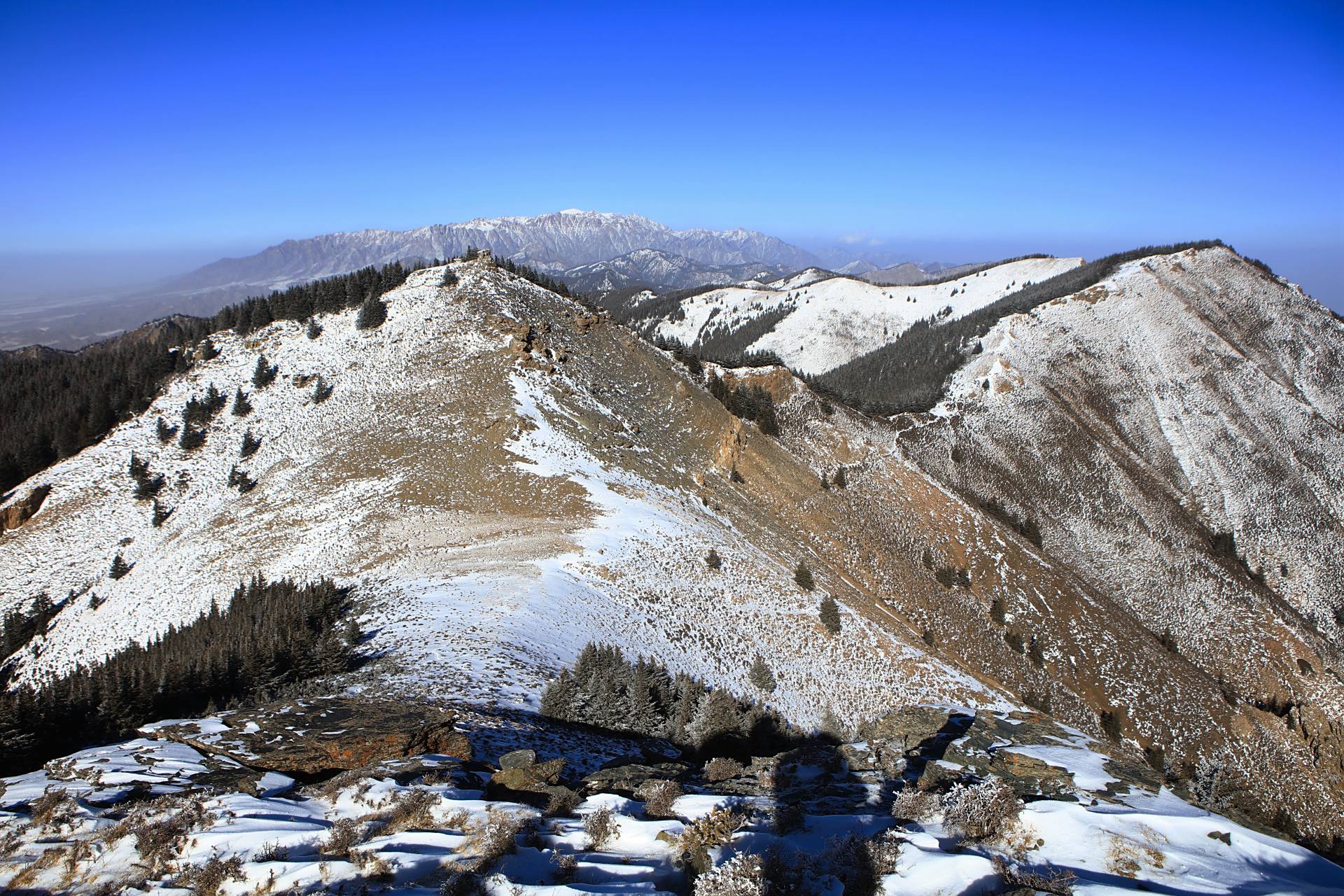 傲视四野,巍峨壮美.##贺兰山# ##贺兰山缺