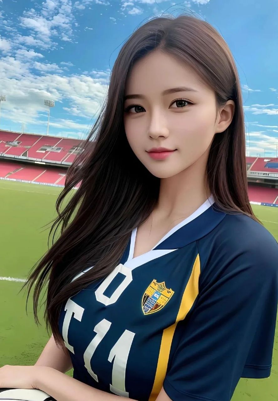 【ai绘画】激情四射,足球宝贝!#人工智能ai技术# #ai共创计划# #ai