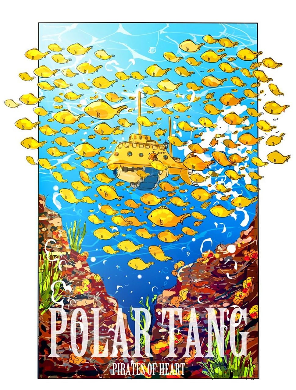 红心海贼团"极地潜水号"纪念!