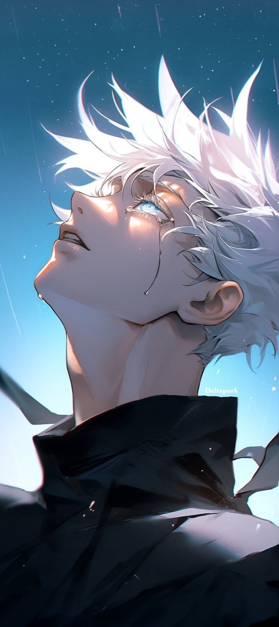 咒术回战#  左边是真人画师nthndn老师作品,右边是ai作品,你更喜荒哪